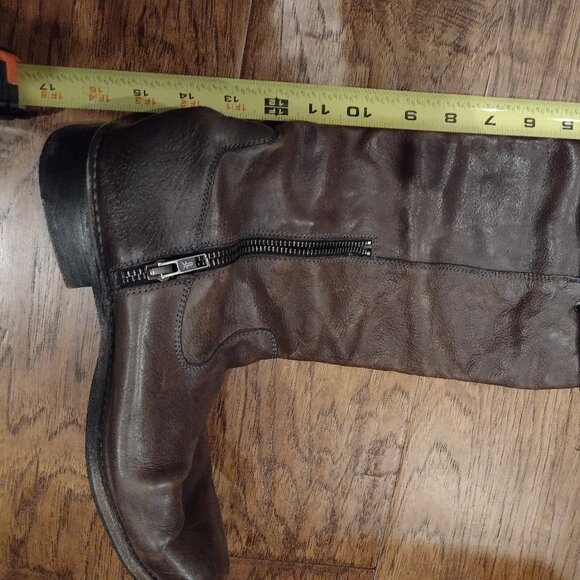 Frye Tall Dark Brown Boot - Picture 9 of 9